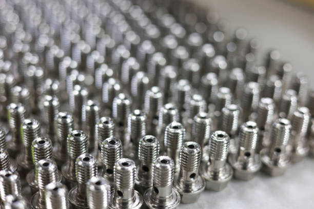 CNC-machined aerospace screws